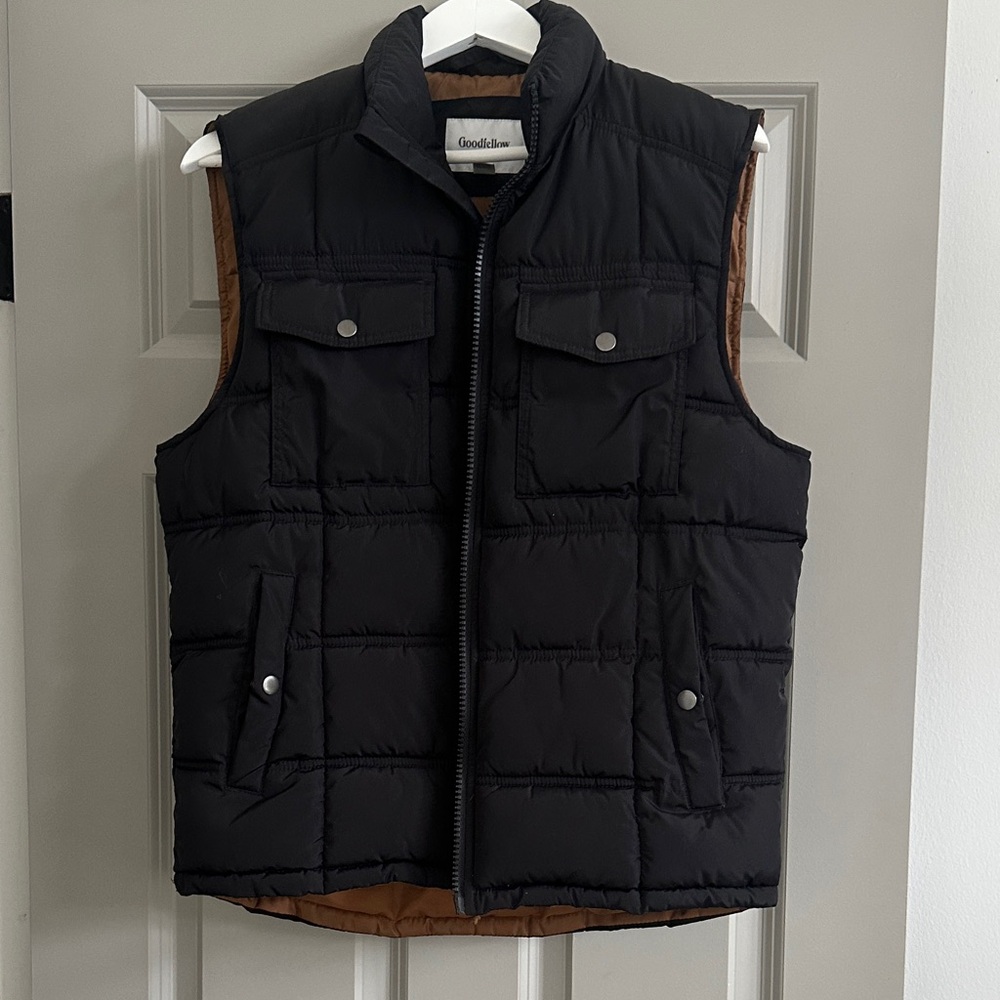 Goodfellow & Co Men's Vest with Brown Lining